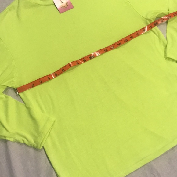 Dressed In LALA “Kourtney Neon Long Sleeve Top” S - Picture 8 of 9
